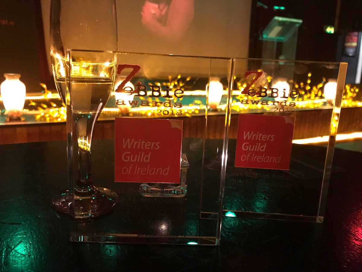 AbbeyTheatre's tweet image. Congratulations Iseult Golden &amp;amp; David Horan, winners of the #Zebbies Award for Best Theatre Script. @theplayisCLASS #CLASSplay @IPSG @DubTheatreFest @GalwayIntArts @traversetheatre