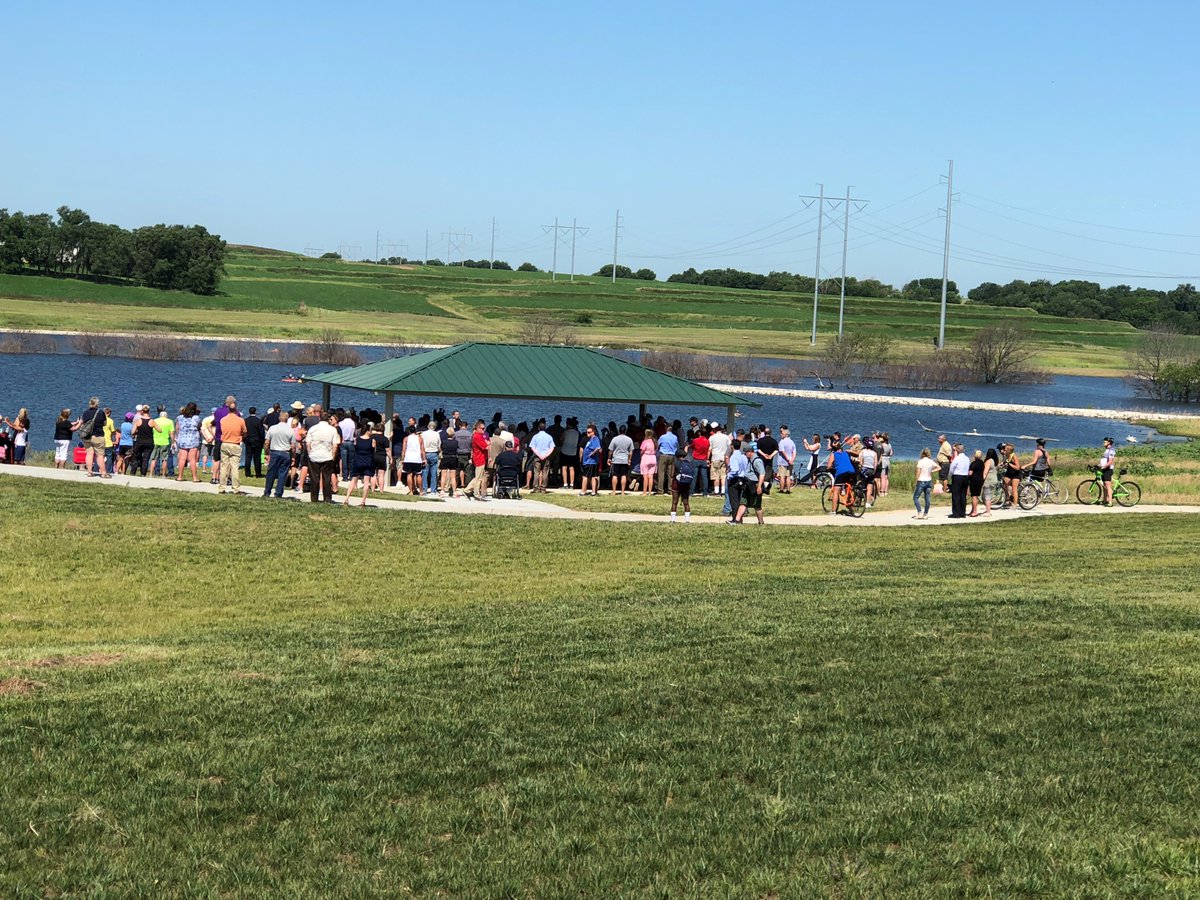 NebraskaNRDs's tweet photo. What you see is what you get. Flanagan Recreation Area is open to the public in Omaha. It's number one use if for flood prevention. Number two use... #damfun. #nrd #wisewatermanagement #protectinglivespropertyfuture https://t.co/eqVx7PHMM8