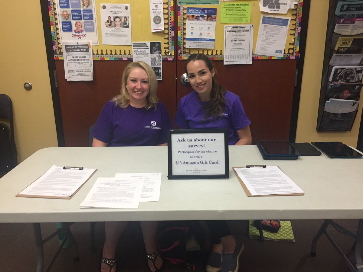 Ualbanypublichealth Pa Twitter Mph Students Emily Bruce And