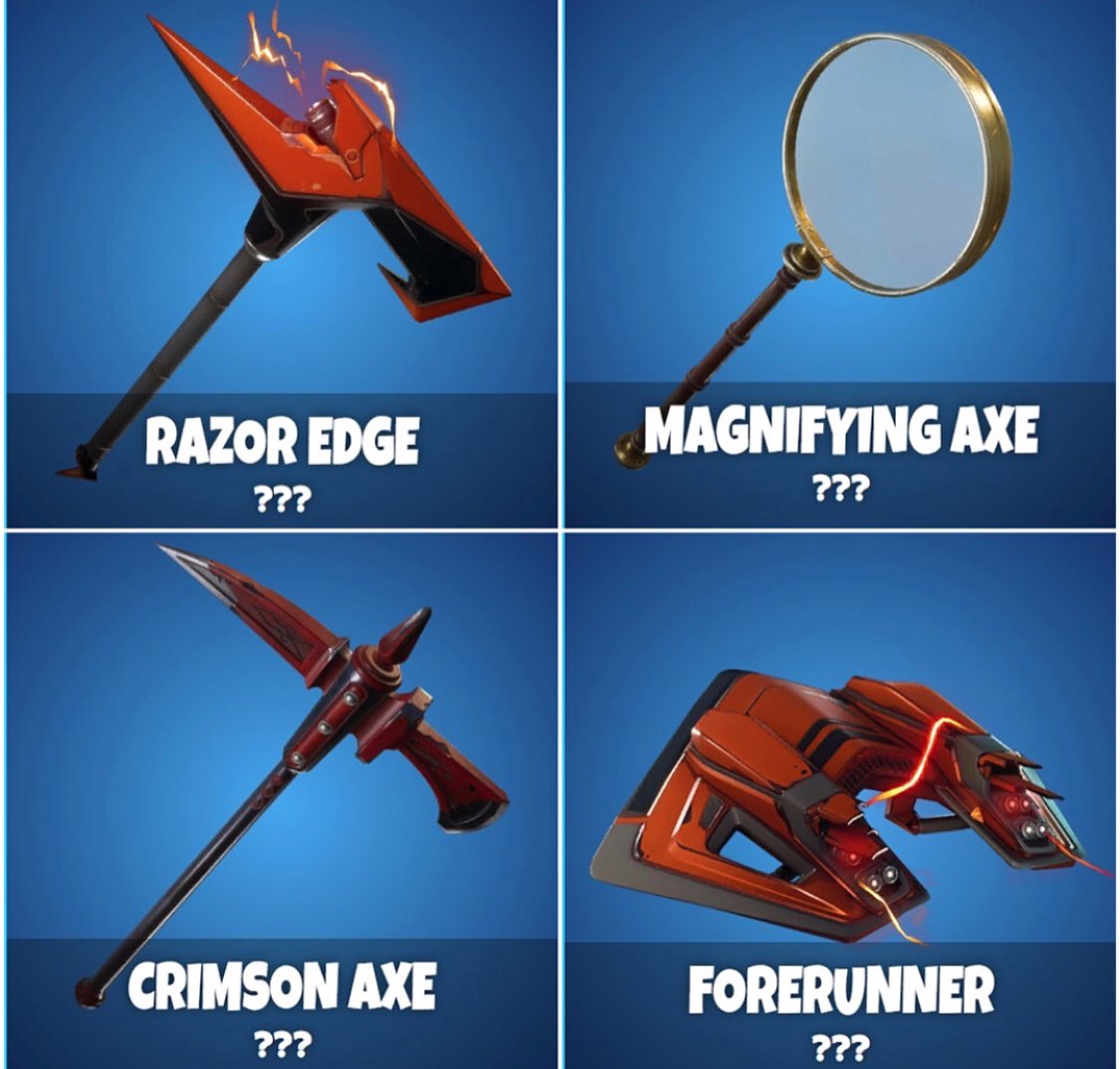 FortINTEL's tweet image. Upcoming Fortnite Items👀🔥