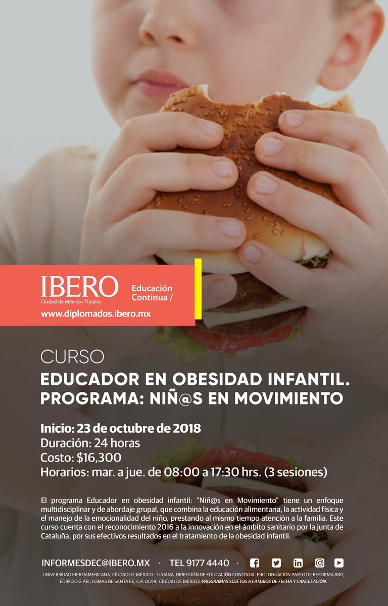 Educador en obesidad infantil.
