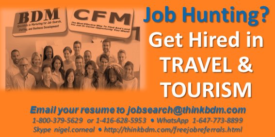 jobsfrombdm's tweet photo. #JobHunting? #GetHired in #TravelandTourism through CFM https://t.co/jDCbJEK9Jo #TravelAgent #TravelConsultant #TourGuide #TourCoordinator #MeetingPlanner #EventPlanner #TicketAgent #FlightAttendant #CabinCrew #AirHostess #Steward / #Stewardess #ReservationsAgent #Travel #Tourism https://t.co/YGm5n65Ba7