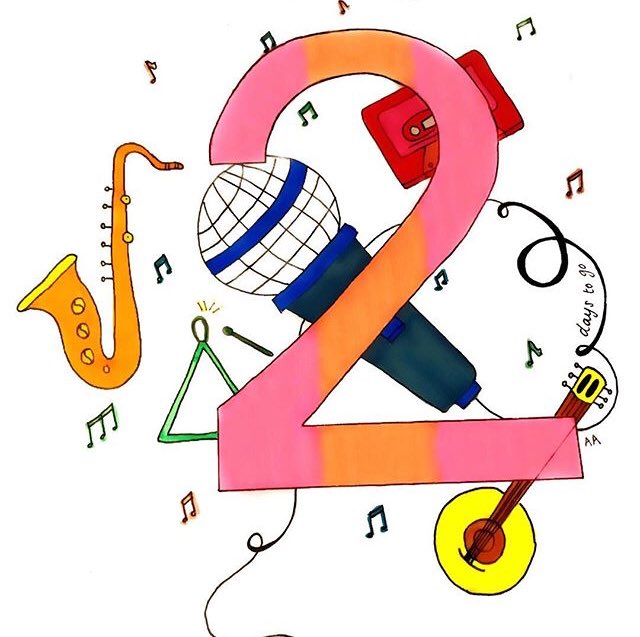 And of course I have to do my daily post of <a href="/maddcollege/">maddcollege</a>’s countdown to the show
So I give you yet again amazing artwork by @ally_handro

Only 2 days to go people, and we couldn’t be more excited
<a href="/EmmaClayton1/">Emma Clayton</a> <a href="/jamesdoubtfire/">James Doubtfire</a>💃🏽🤩🎭✨