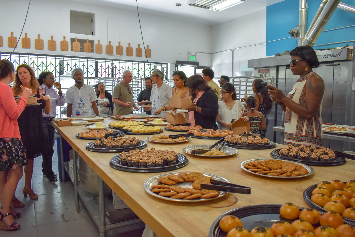 BreadProject's tweet image. Thank you to everyone who came out to support our graduates at our Bakery Bootcamp Graduation last Friday afternoon!