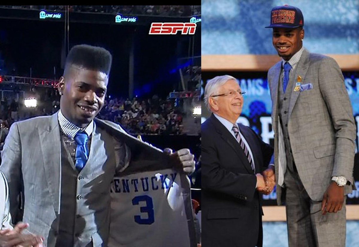 BigBlueArchive's tweet photo. ON THIS DATE in...2013

An end to a gruesome year saw Nerlens Noel ( @NerlensNoel3 ) go 6th. After Noel’s ACL injury Kentucky fans were heartbroken, shattered and down right sick for their flat top feller but he’d honor the best fans on draft night. Archie Goodwin also went 29th https://t.co/lZ1XMtZndJ
