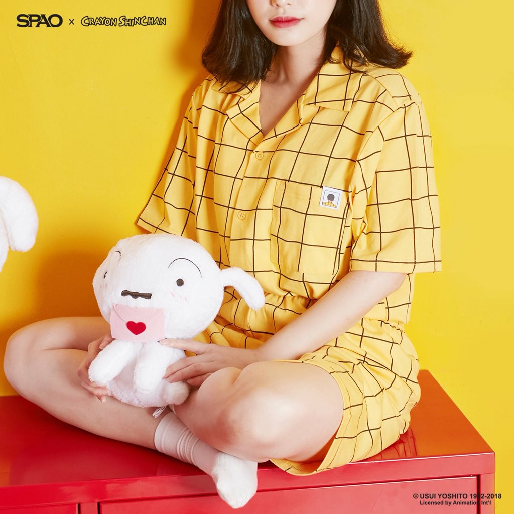 stitch_pololo's tweet photo. SPAO X Crayon Shinchanออกชุดนอนมาใหม่อีกแล้ว คราวนี้ลายชุดกับสีชุดเหมือนชุดของครูใหญ่ในเรื่องเลย
วางขาย29มิ.ย.นี้ มีขายในเว็บและเฉพาะสาขาคังนัม,มยองดง,ฮงแด,ซูวอนAK https://t.co/LlyphfquhF