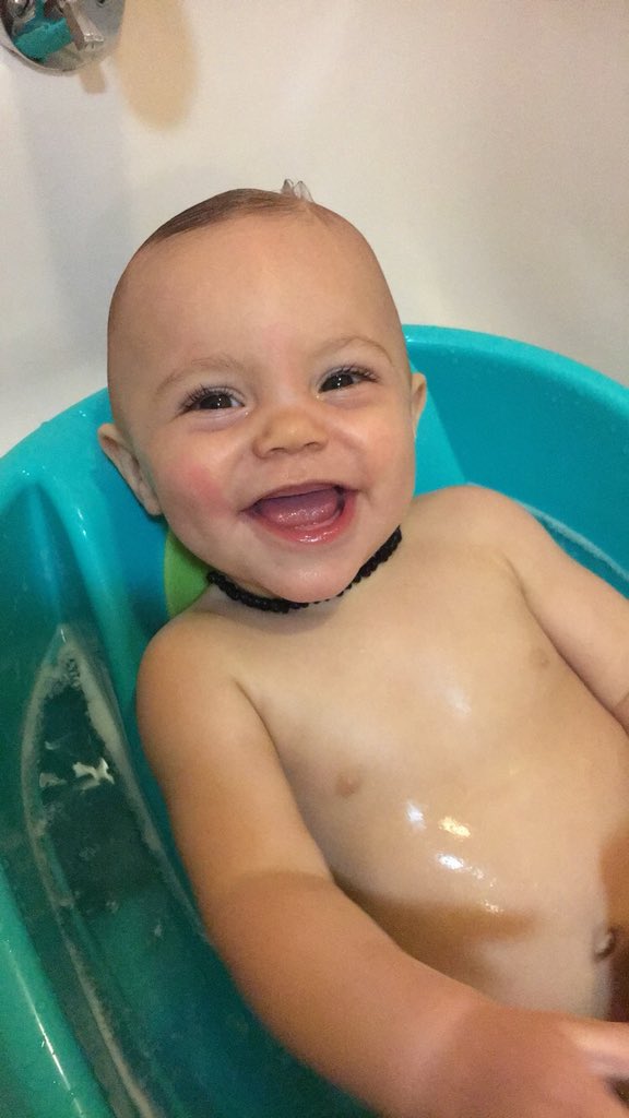 meaghan_mize's tweet photo. In honor of my baby finally getting a tooth!!! I sure am going to miss that sweet gummy smile though☹️ https://t.co/SzIlU8HYxd