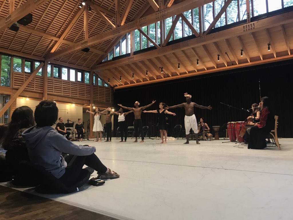 JacobsPillow's tweet photo. We’re deeply grateful to Translucent Borders NYU Global Institute for Advance Studies (@NYU_GIDM) for being a part is Festival 2018! Thanks for bringing this global collaboration to @jacobspillow https://t.co/Mkqav49RfE