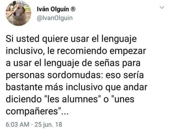 Se las mandó a guardar a todeeeeees