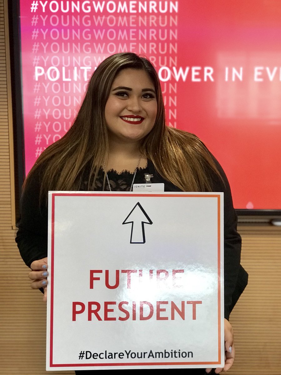 IGNITEatStMU's tweet image. St. Mary’s University Ignite Members had an amazing time at Young Women Run! They have learned so much about running their own political campaigns &amp;amp; have declared they are going to one day run for office! #YoungWomenRun