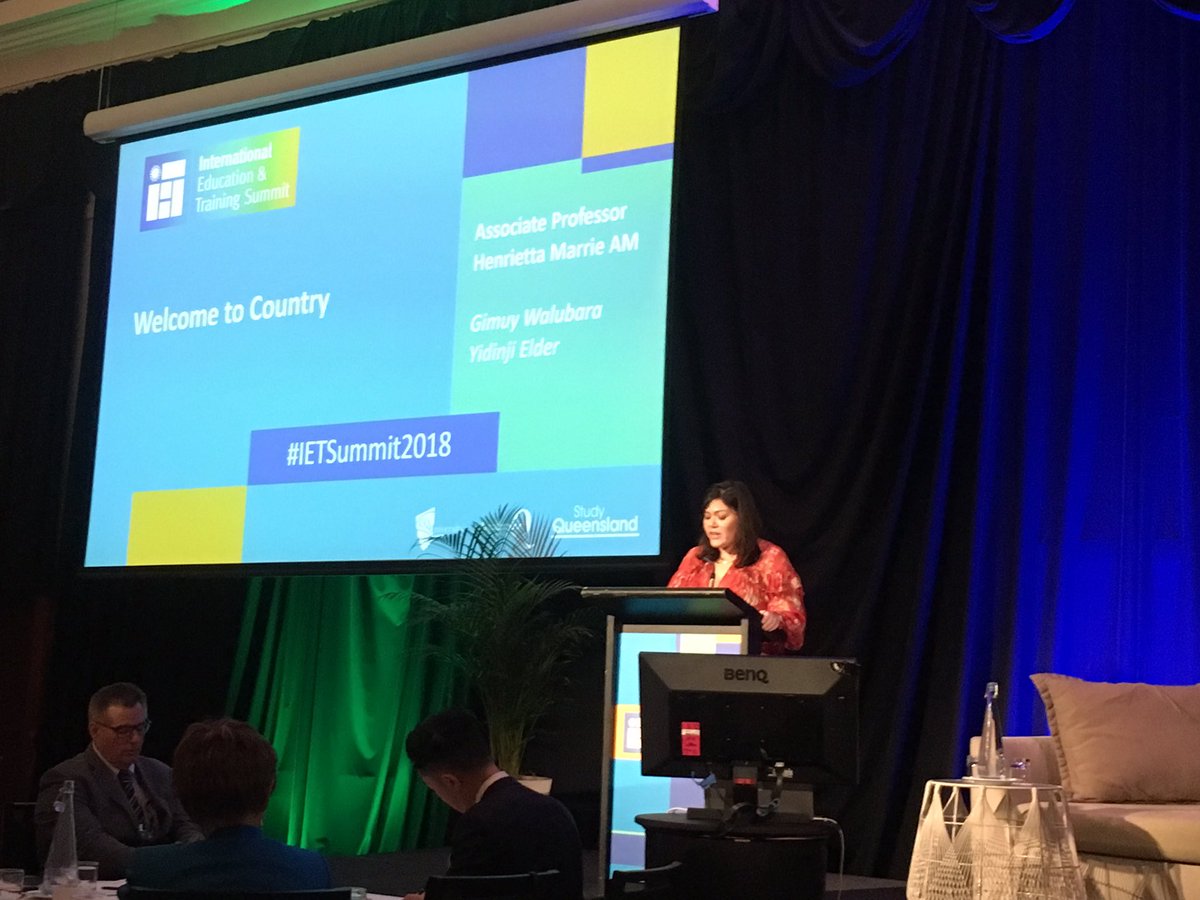 DonnaMaCook's tweet photo. The Summit has begun in Cairns #IETSummit2018 https://t.co/d1eNgYp4RZ