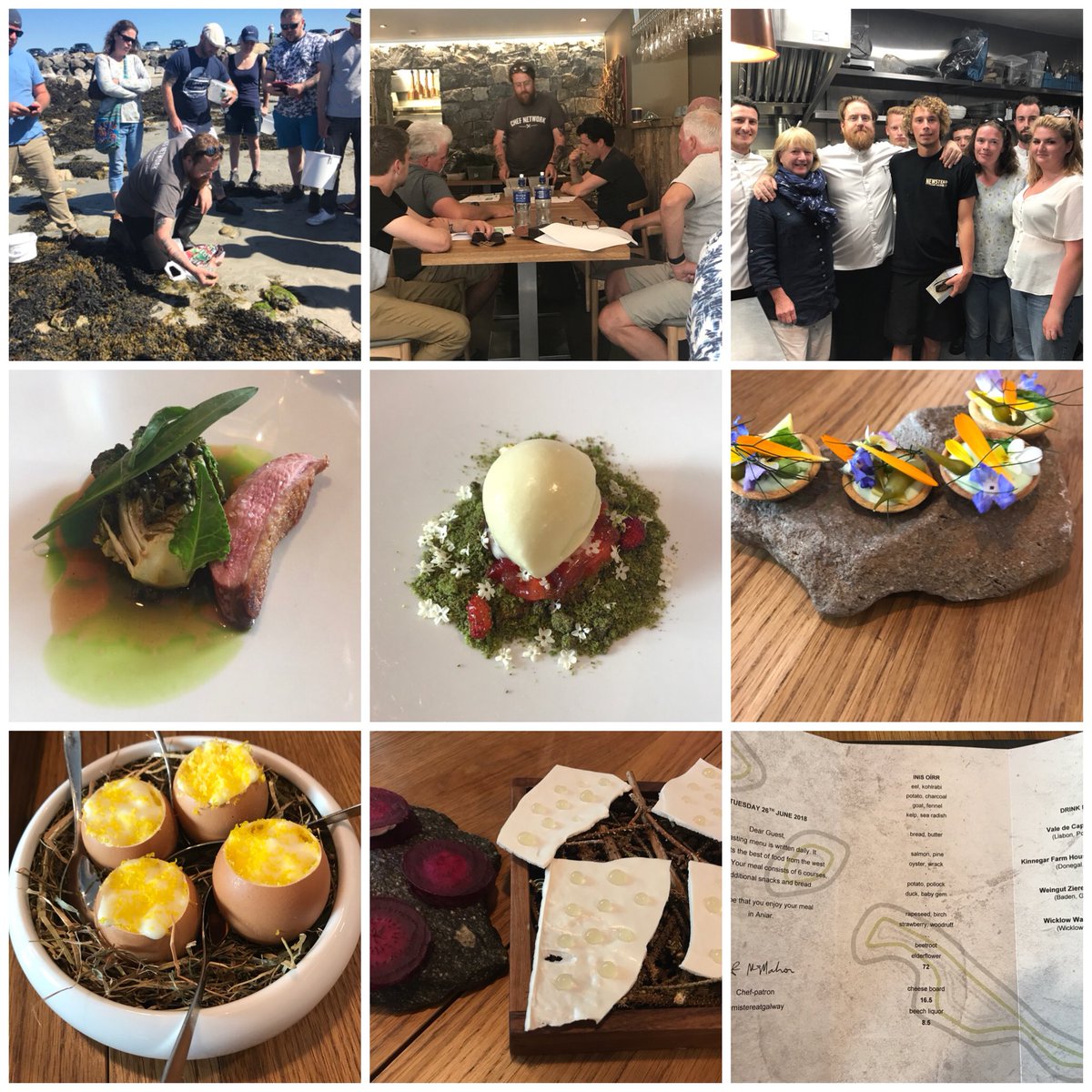 galwaycheese_ie's tweet photo. Retweeted Eithna O'Sullivan (@eithnasbythesea):
Huge thanks to #ChefNetworkSkillnet @mistereatgalway @EggandChick inspirational day #Seaweed #Seagreens #Masterclass @AniarGalway #thisisirishfood #wildatlanticway #chefsireland https://t.co/hp7byLborY