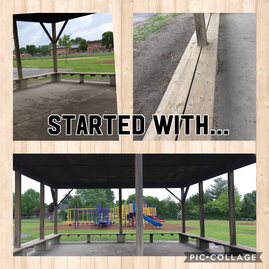 lewikend's tweet photo. We created an outdoor Indigenous learning space that represents the people whose territory our school resides on - An Algonquin medicine wheel and Haudenosaunee wampum belts! @alcdsb_olmc @ALCDSB @Aboriginal_Ed https://t.co/mz8B4H0Q8G