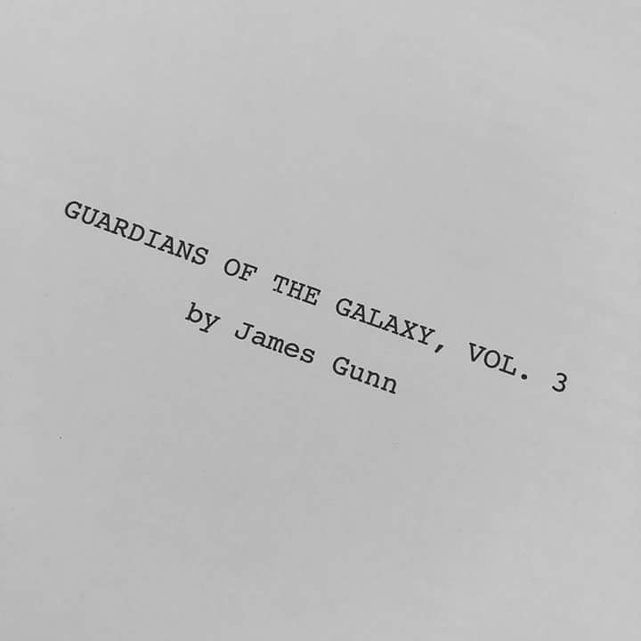 MarvelPelicula's tweet photo. @JamesGunn termino el primer borrador para Guardians of the Galaxy Vol. 3. #recusitalos #noteolvides #deAdamwarlock https://t.co/Rx52U4QhSN