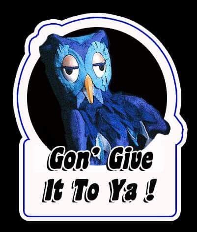 dswensondesign's tweet photo. This image has been stuck in my head for a month.  Finally made it and hardly anyone I know knows who the owl is.  Sad times, friends. #mrrogers #dmx #xtheowl #gongiveittoya #idlehands https://t.co/SdngYVOisZ