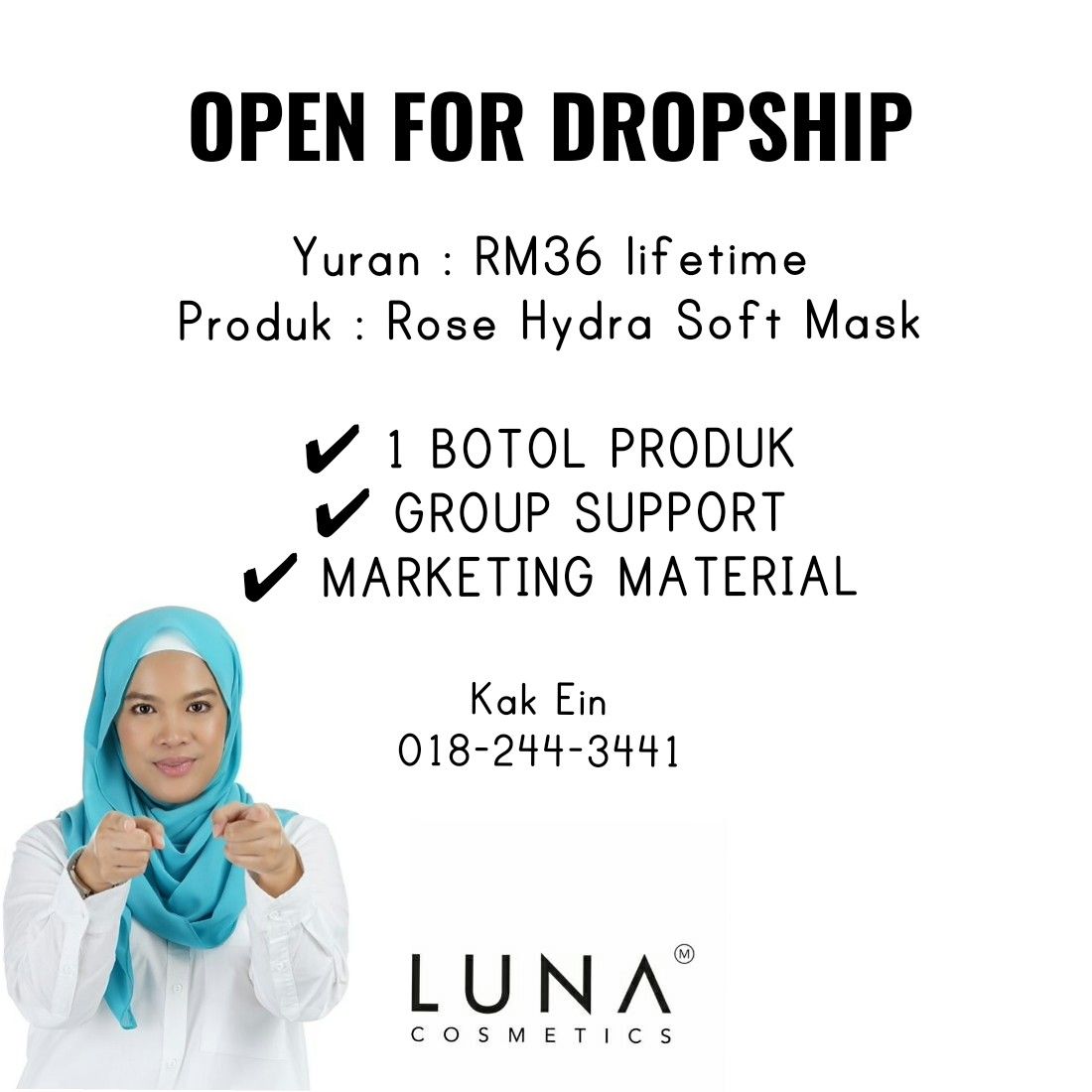 LunaCosmeticsKL's tweet photo. Sape yg tgh jobless or nak cari side income, jom join dropship dgn LUNA! 😊

Camna nak join? Read on &amp; wasap Kak Ein ya 💋

https://t.co/df4qbYTuKc

HelpRT💝

#sayajual @RTNiaga @KuantanTV @twtshah_alam @Promote_Bisnes @saliheenfndrt #ttshop @_twtniaga_ @twt__promote @jomniagaa https://t.co/W6Ixwk9Xt4