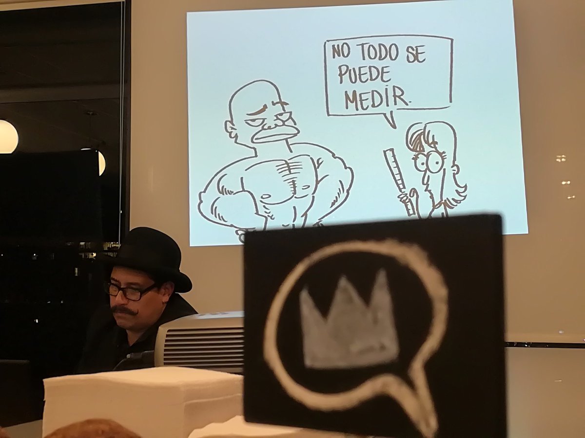 caromontaco's tweet photo. "Todavía no hay herramientas que nos pidan medir alcances exactos. No todo se puede medir" @samperen @OmarGamboa #InfluencerMarketing https://t.co/vuZ8B9jrR8