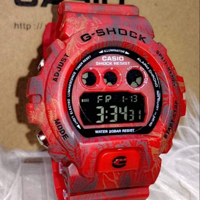 jam g shock floral