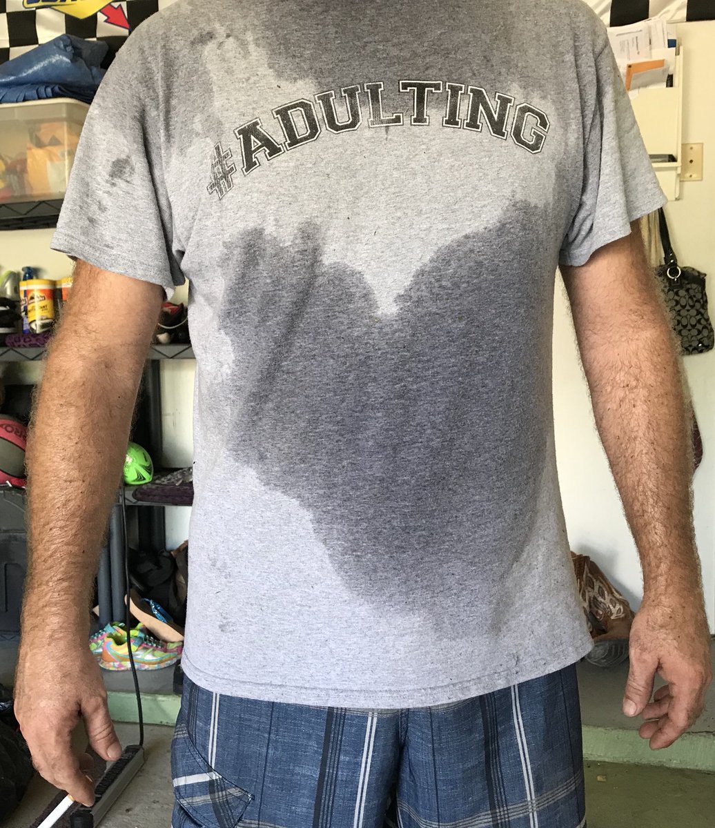 RoosterMax's tweet image. Sweaty like a Rorschach. What do you see?