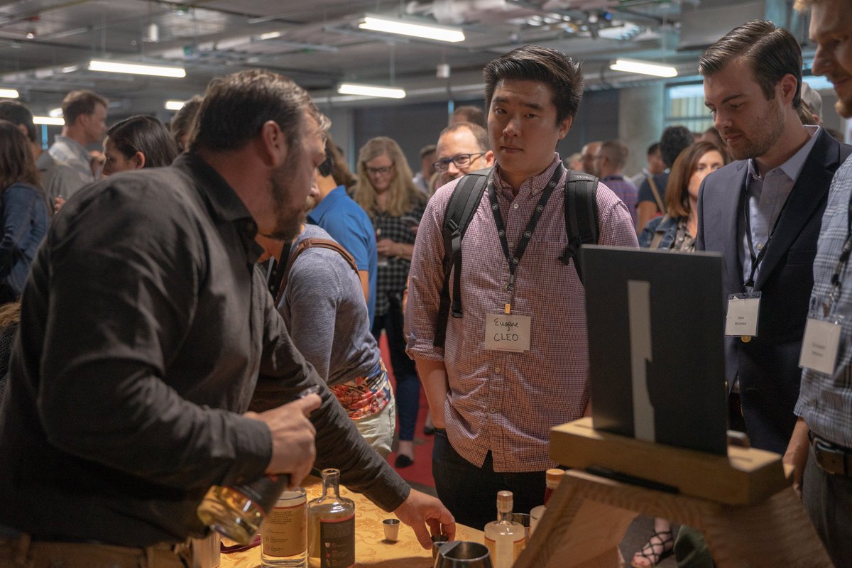 StartingBlockM's tweet photo. . . . and to Domeloz for serving tastings of their Honey Spirit--100% honey distilled spirits, never sweet, always honey.  Find them at Festival Foods, Willy Street, Woodmans, &amp; Rileys. https://t.co/ApvxCDHws0 https://t.co/fveHktvBh4