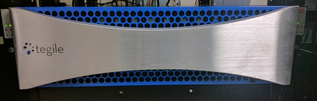 BrentKMcKenna's tweet image. Just picked up my first @Tegile T4200! More to come! #speedofmemory