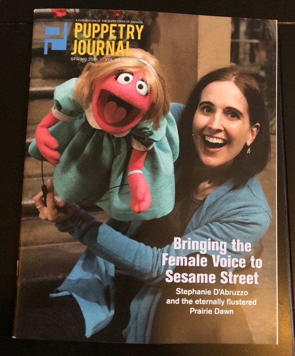 underthepuppet's tweet photo. Thanks to @puppetarts for the awesome write up about @underthepuppet in the latest issue of The Puppetry Journal. Fun to see our friends at @GettingFeltUp in there too! Become a member of PofA and get your copy today! #podcast #podcastpress #podcasting https://t.co/8XnYBE3no6
