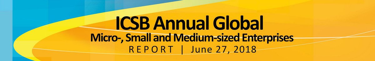 ICSB's tweet image. . #ICSB is proud to announce the release of a 108 page report and hope it paves the way for #MSMEs. This report was developed with the idea of creating a shared focus to establish Guiding Principles to help support #MSMEs. Read the report: icsb.org