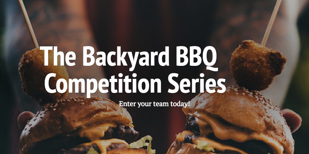 Smoke Ash On Twitter Backyard Bbq Competition Series Sign Up