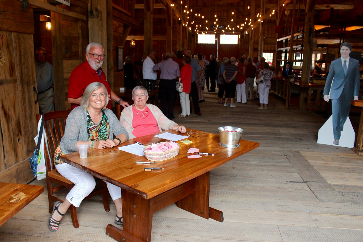 HuronBruceFLA's tweet photo. Great donor appreciation event tonight in Brussels for supporters of the @HuronBruceFLA . We gathered at the spectacular new Four Winds Barn event space in Brussels. Thanks to organizer Duncan Jewell and guest speaker, Guelph MP @LloydLongfield https://t.co/TVtJRfCo3u