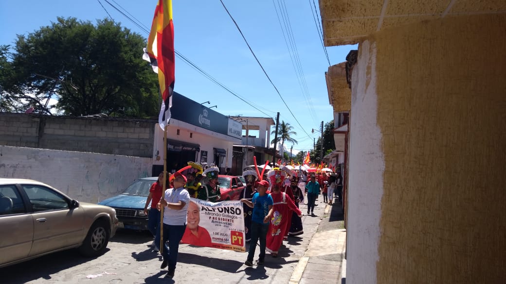 #Amacuzac ya se decidió por el cambio verdadero y darán su voto al #PartidoDelTrabajo, ¡Juntos Haremos Historia!