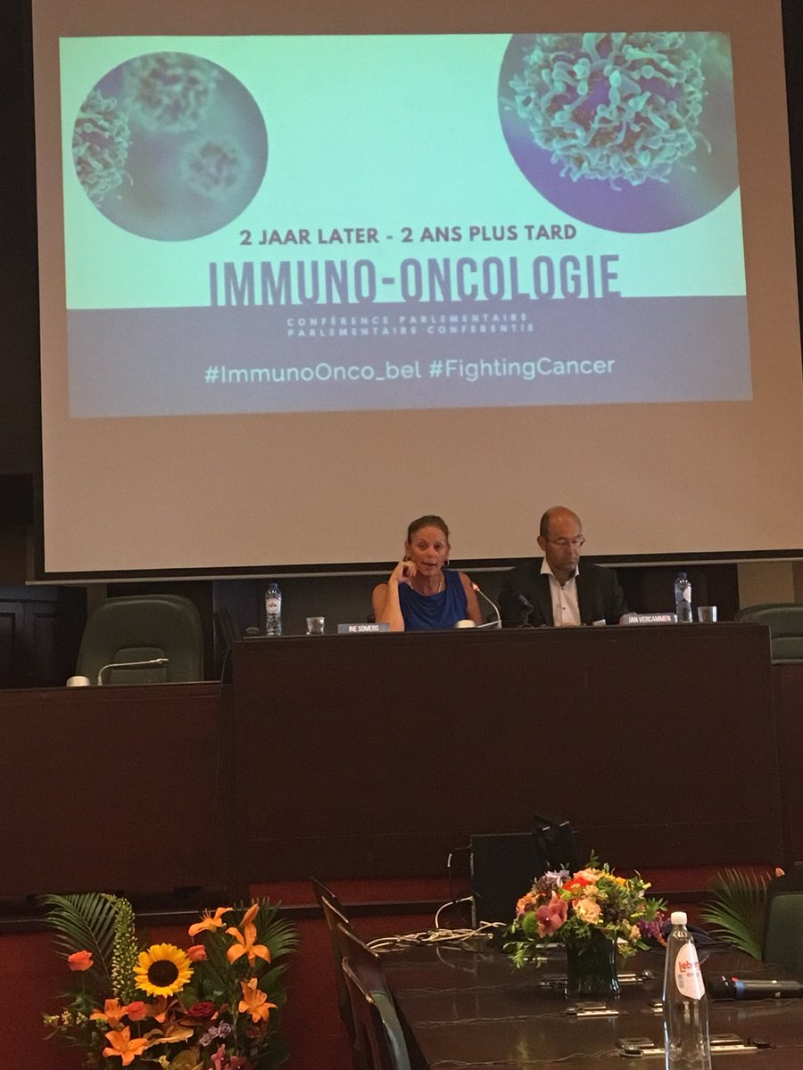 DHemelsoet's tweet photo. Start van parlementaire ronde tafel over immunotherapie #ImmunoOnco_bel #fightingcancer @IneSomers @Maggie_DeBlock https://t.co/5pF09iwV3H