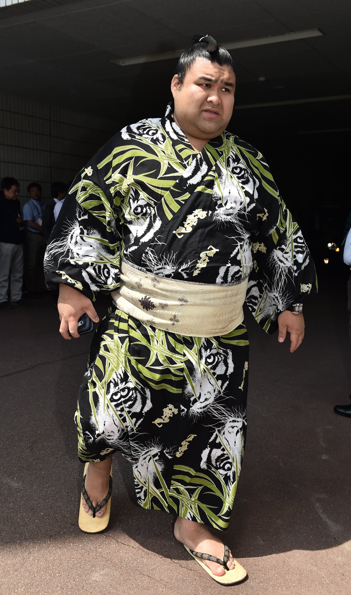 白鵬 浴衣 63連勝記念 相撲 着物 力士