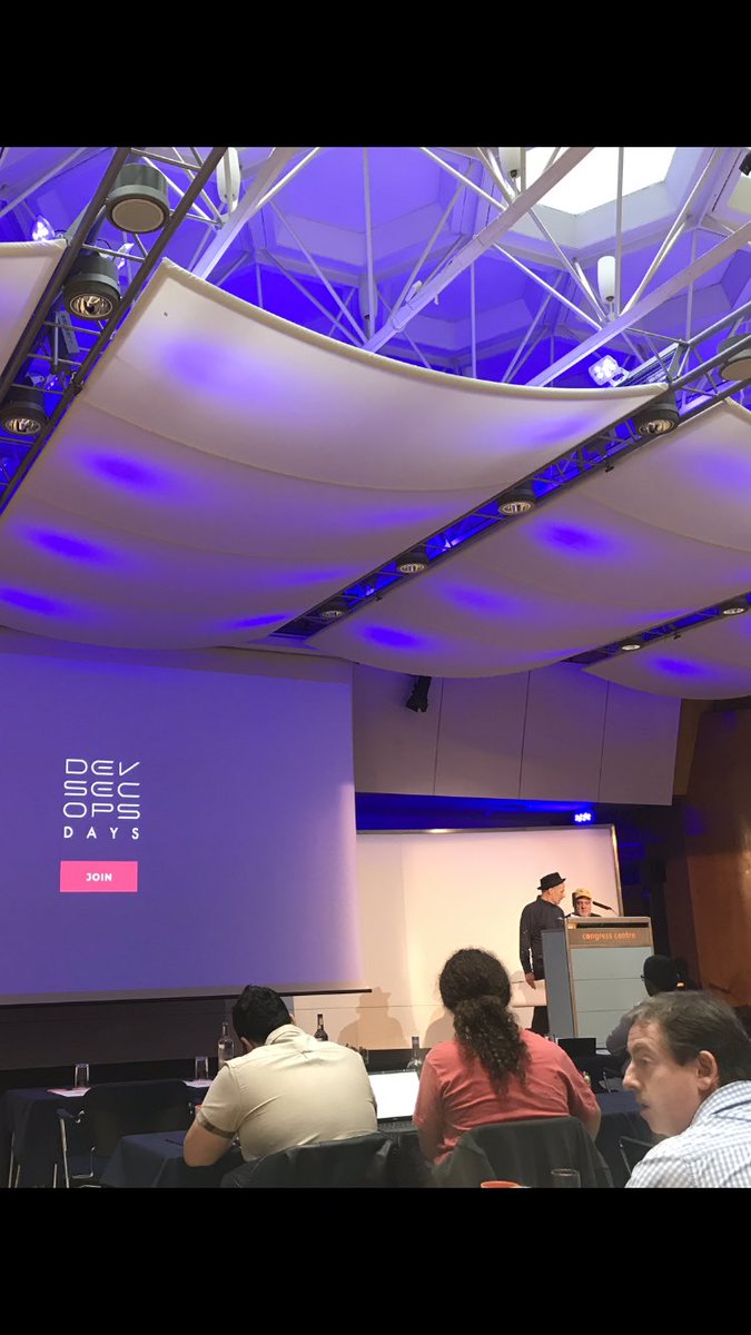 LinuxRecruiter's tweet image. John and Mark, such a great duo. Should be a good day! #devsecopsdays #devops