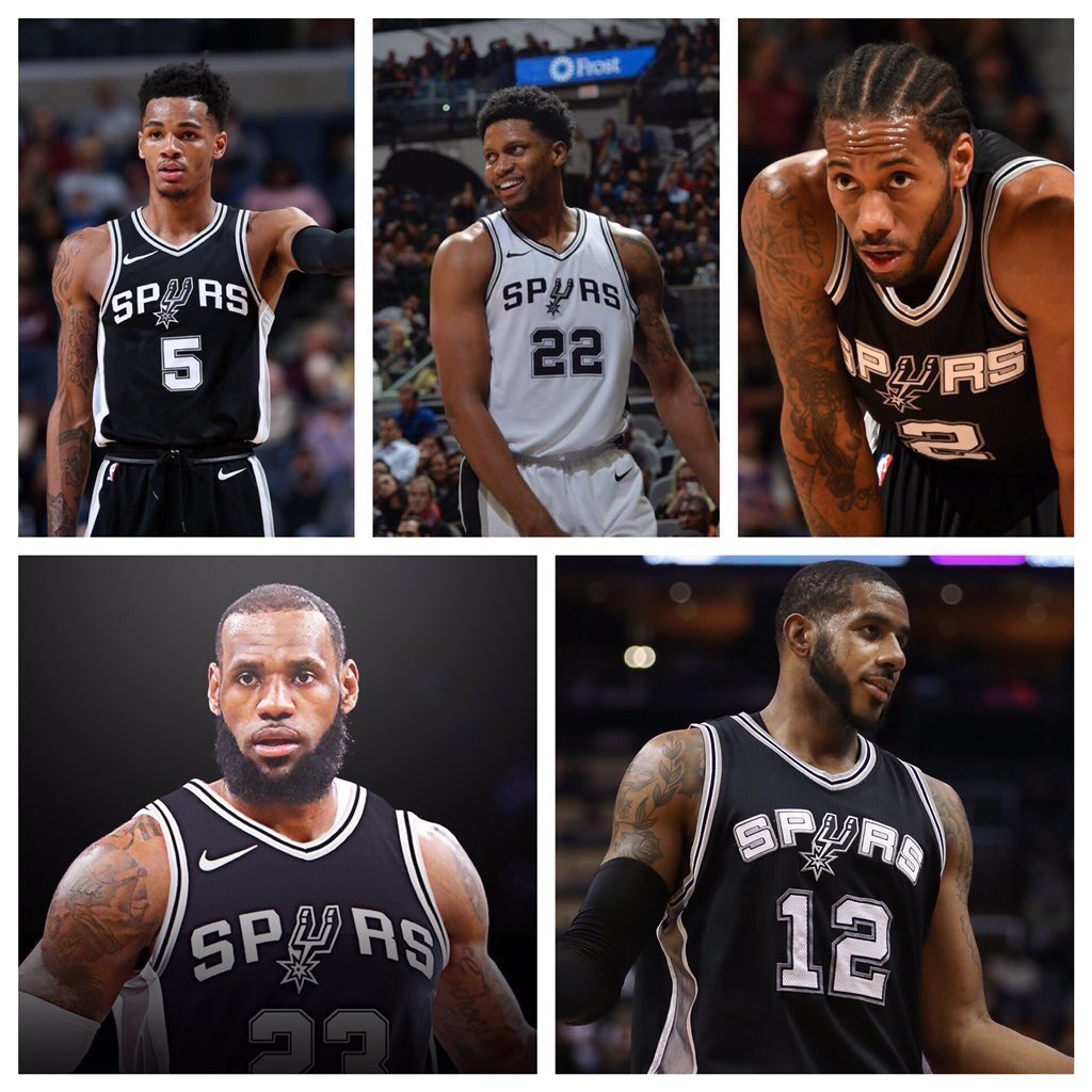TheAlamoBoys's tweet photo. @SASpurs5 A very small chance but hey there’s a chance. Who wouldn’t want to play for Coach Pop? #LebronToSA #SanAntonioStandUp https://t.co/35D60mZfwu
