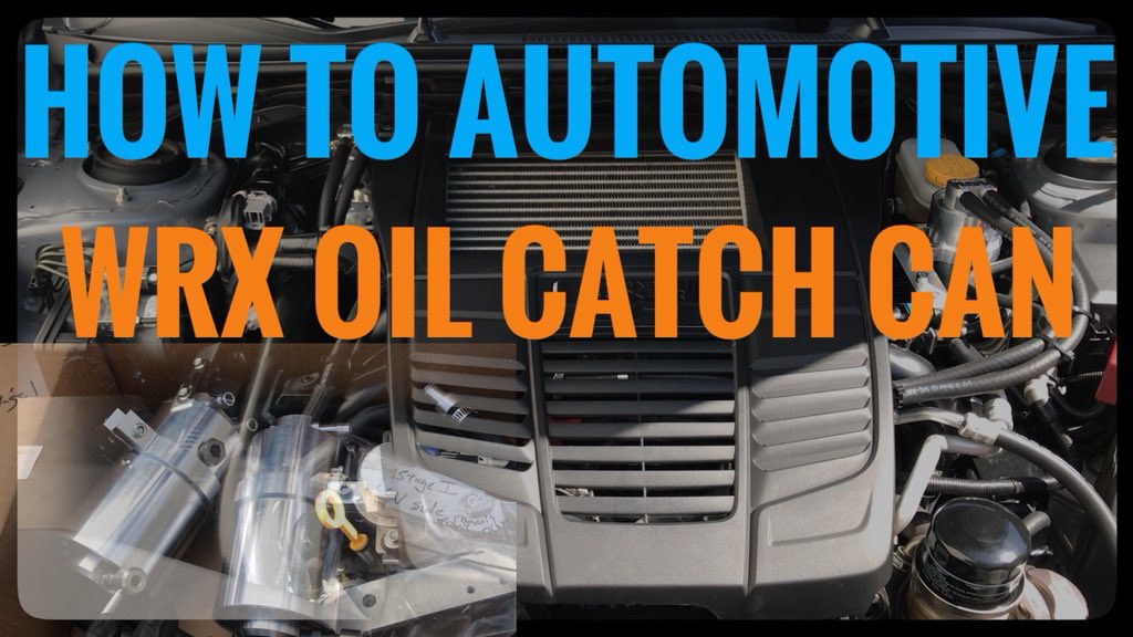 HowtoAutomotive's tweet photo. How to Install a Oil Catch Can on a 2015+ Subaru WRX https://t.co/LuWYhdtz7J @BoombaRacing #SubaruWRX #HowtoAutomotive #BoombaRacing https://t.co/3kfDadLDUM