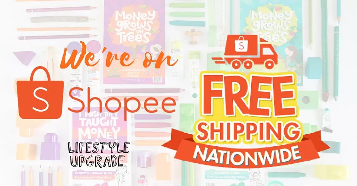 LifeUp101's tweet photo. We're now on Shopee! 

Visit our shop at https://t.co/mEqQegtlrY and get our financial management books "I Wish They Taught Money in School" and "Money Grows On Trees"!

FREE DELIVERY NATIONWIDE!

#LifeUp101 #IWishTheyTaughtMoneyInSchool #MoneyGrowsOnTrees  #Shopee https://t.co/gNFqi9A6Ho