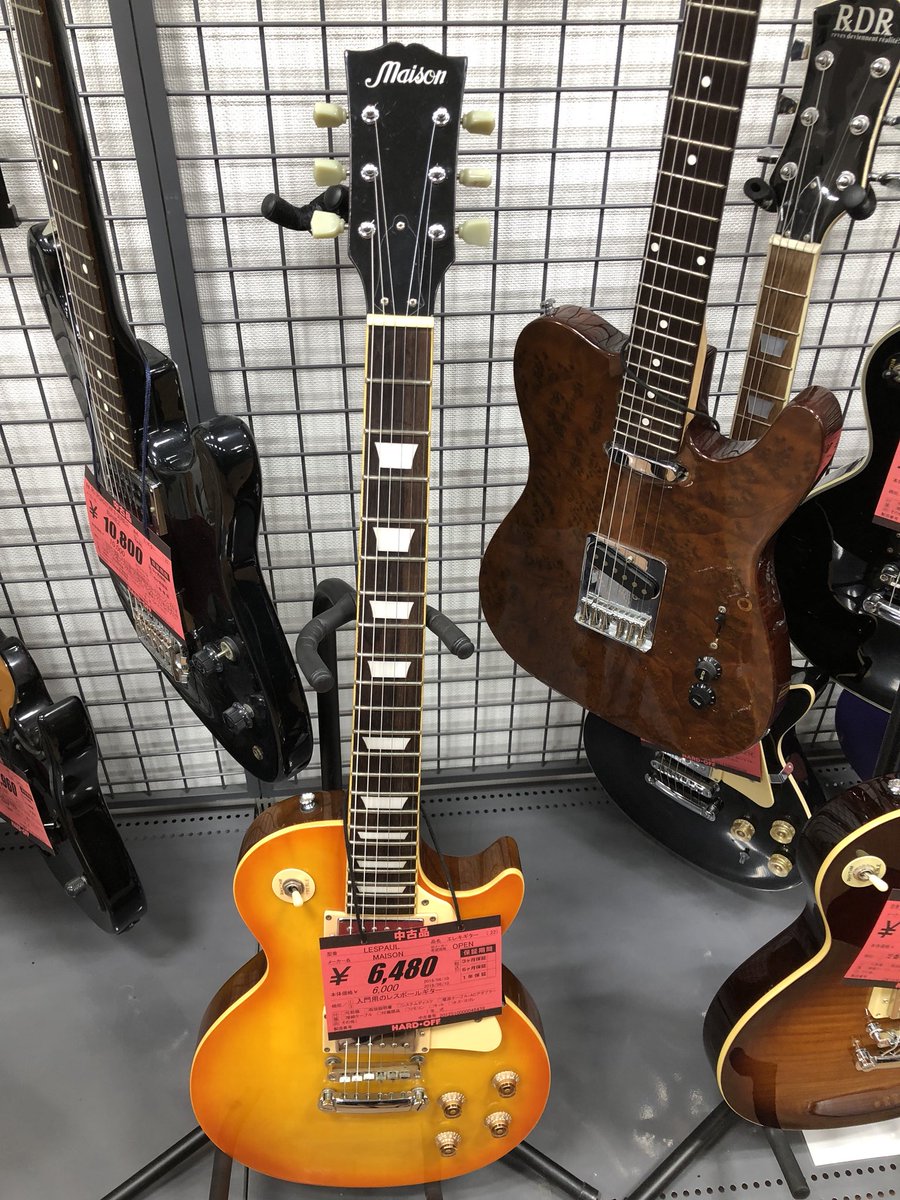 しねを Psychopis בטוויטר 今日のハードオフ メイソンのレスポールとトーカイのサンダーバードがちょっと気になりました