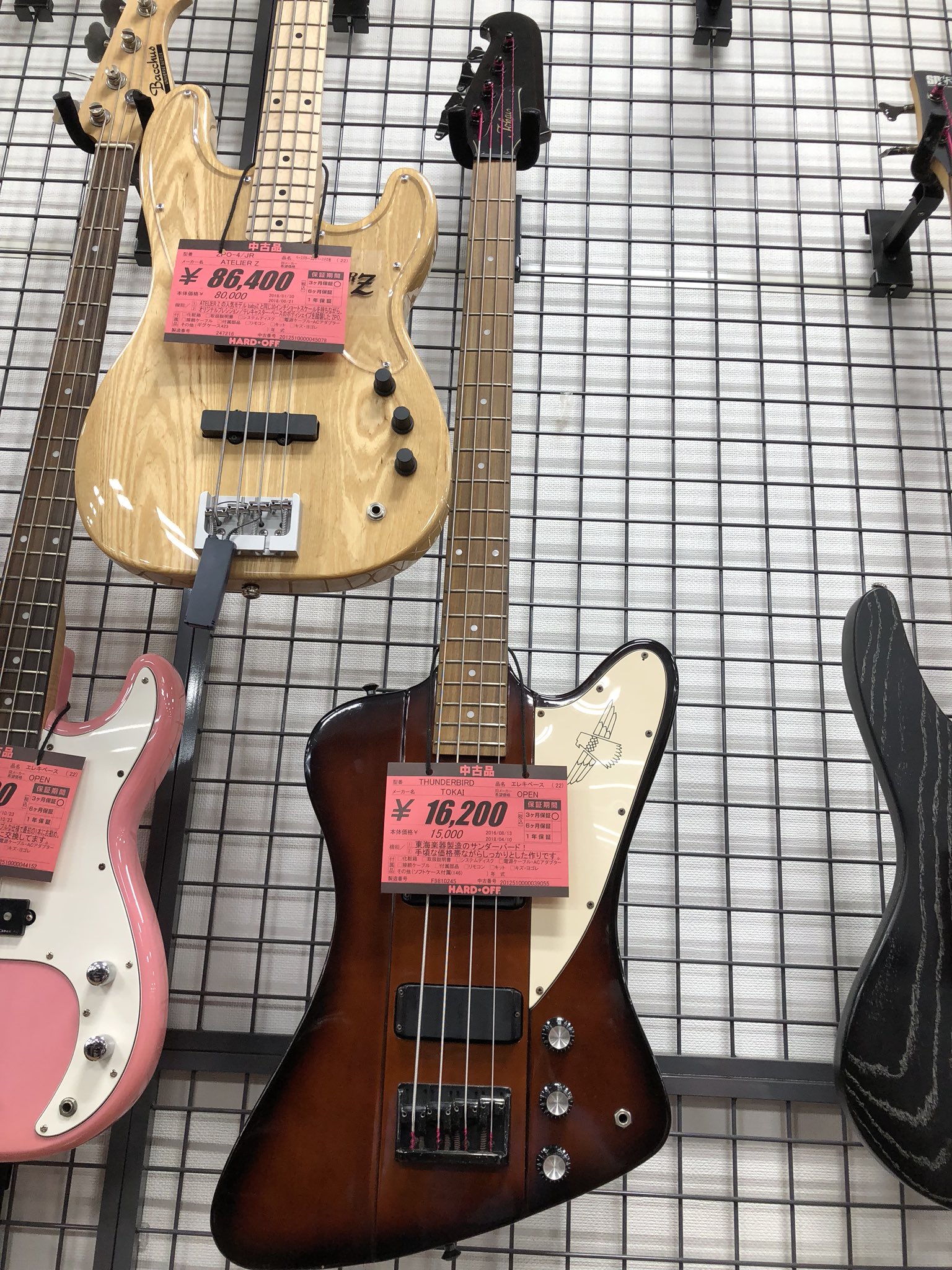 人気商品の tokai サンダーバード ベース エレキギター - abacus-rh.com