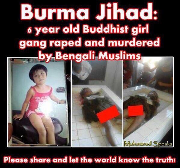 <a href="/PamelaGeller/">🇺🇸 Pamela Geller 🇮🇱</a> Naive world doesn’t knowing how crooked experience,myanmar tribes suffering Long ago by Bengali Muslim Fake identity “Rohingya refugees” in Bangladesh,who Genocide indigenous in Chittagong #Juma crisis spreading to #Arakan as #RakhineCrisis rape killed bloodshed true history alot