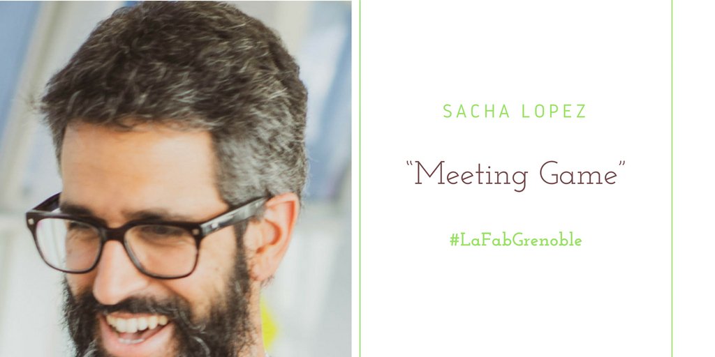 lafabgrenoble's tweet photo. A #LaFabGrenoble 2018 il y avait * @sacha2point0  * Les réunions efficaces n'ont plus de secrets pour vous ! https://t.co/HXwJmAXOz4
