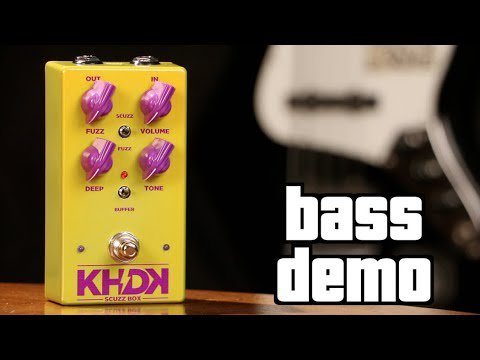 KHDKElectronics's tweet photo. Scuzz Box on bass sounding s-i-c-k! Check out the tonal clarity even with all the gnarly fuzz https://t.co/pTFUXw7ULq #ScuzzBox #KHDK https://t.co/0taZCPKvsL