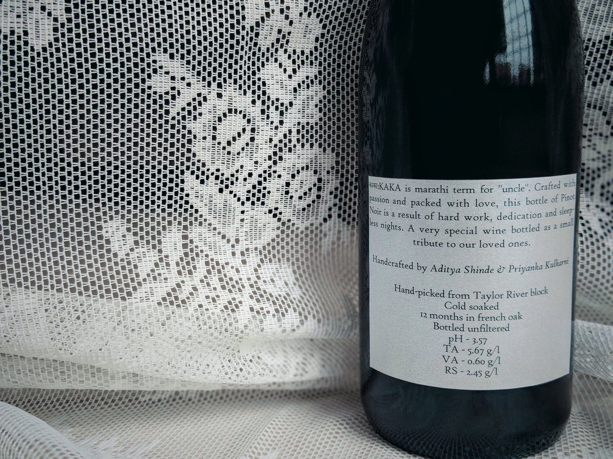 petite_pri's tweet photo. There is not a single day that passes without thinking about him.
Presenting our very first self made Pinot Noir from Marlborough as a tribute to the most powerful person of this decade. This wine has been bottled in the loving memory for Ganesh Kulkarni and his gangster swag ! https://t.co/tvfibGGU8z