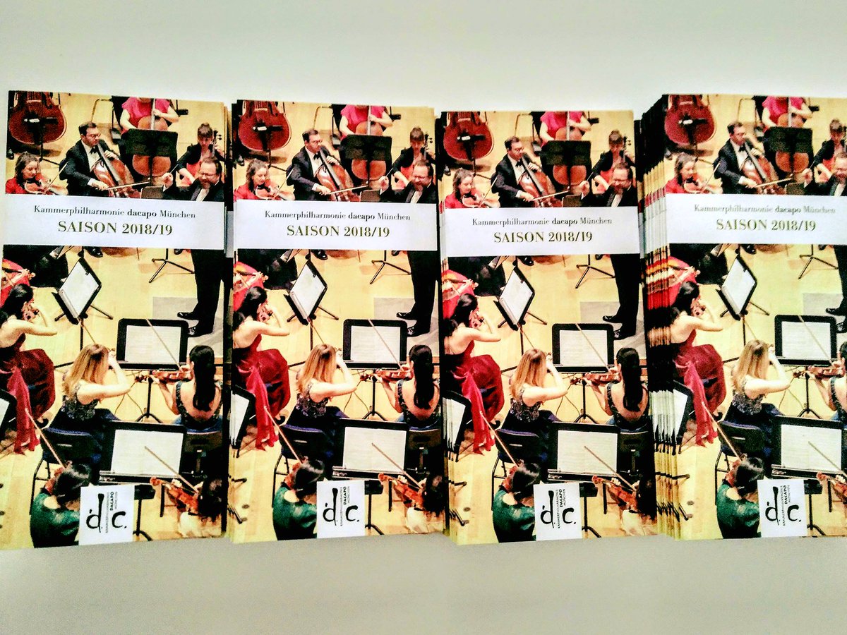 Unsere neue Saisonbroschüre 2018/19 ist ausgeliefert. 😀 Jetzt ein Abo mit 6 #Sonntagsmatinéen im #Herkulessaal in der #ResidenzMünchen buchen? 20790.reservix.de/tickets-grosse… Schnell beste Plätze zum günstigsten Preis sichern - ab 129 Euro!