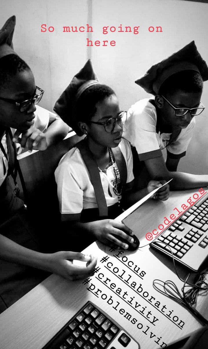 similawoyin's tweet photo. The @CodeLagos project set out not only to teach coding skills, but to develop well-rounded 21st century learners. It's been incredible to watch students embody these objectives at the district competitions. On to State finals today!๐
#investinpeople
#lagoscodeweek
#codelagos https://t.co/s9HwODLpfP