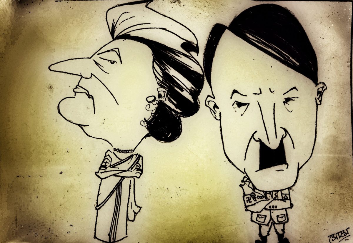What would happen if Adolf Hitler and Indira Gandhi met in 2018?

Our graphic story by Soham Sen @ideasinkarnated and <a href="/nandita_singh1/">Nandita Singh</a>: bit.ly/2tH09xe