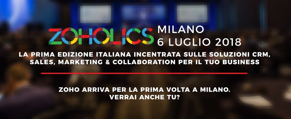 SachithCosta's tweet photo. 📣Evento interamente dedicato alle applicazioni per la gestione delle vendite, marketing, risorse umane, BI e molto altro - scopri di più e vieni a trovarci #crm #sales #marketing #zoholics https://t.co/4UrnyKuW12