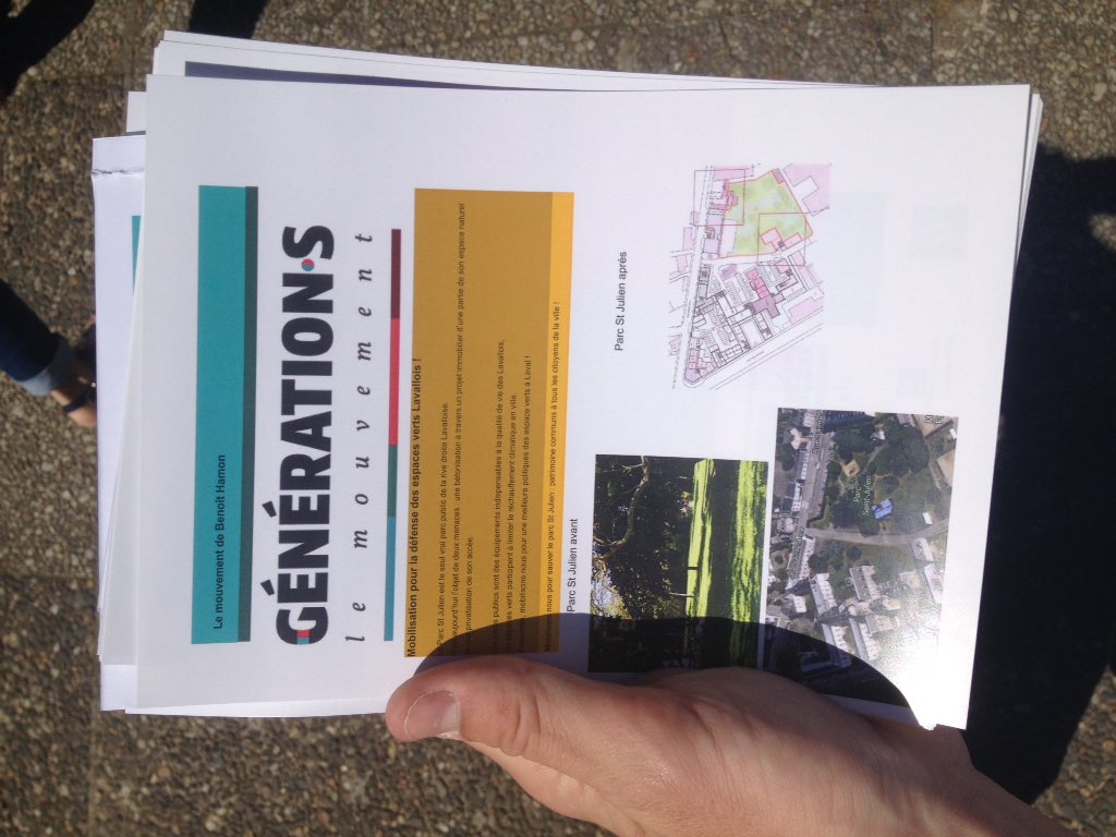 JeuneG53's tweet photo. https://t.co/6N7g5XZs0o contre la destruction du parc #SaintJulien à #Laval @LesJeunesG et @GenerationsMvt en Mayenne s'engagent également pour sa réhabilitation, et pour le développement des espaces verts lavallois https://t.co/7Ua64h2SiS