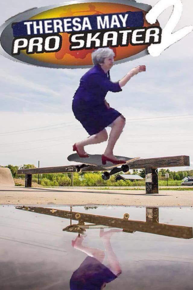 Image result for theresa may curtsey memes