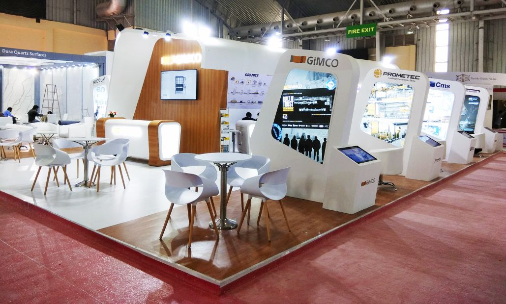 7ty7_ent's tweet photo. Oh look at this amazing exhibition setup team 7ty7 recently did for GIMCO stone. 7ty7 always strive for great and grand setups. #7ty7 #Team7ty7 #7ty7Events #Exhibition #Event #EventPlanning #EventAgency #ThursdayThoughts https://t.co/3lZ0KhHXUU
