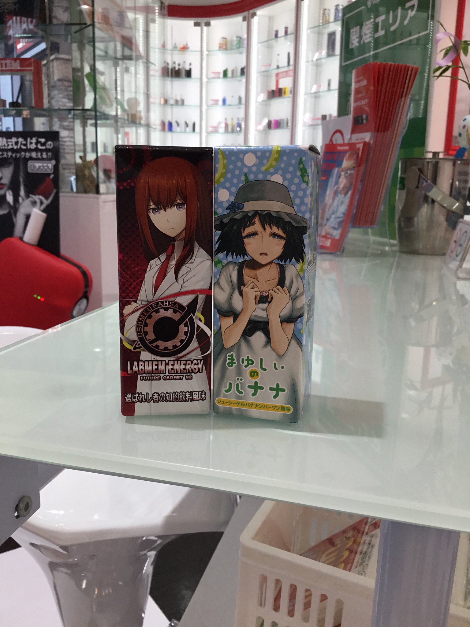 Vape Studio 電子タバコ専門店 こんにちは 大宮東口店です 本日はアニメコラボのリキッドの紹介です ドクターペッパー バナナ どちらも特徴ある美味しいリキッドです 大宮東口店は夜23時まで営業してますので是非試飲してみて Vape Studio 電子タバコ専門店 こんにちは 大宮東口店です 本日はアニメコラボのリキッドの紹介です ドクターペッパー バナナ どちらも特徴ある美味しいリキッドです 大宮東口店は夜23時まで営業してますので是非試飲してみて